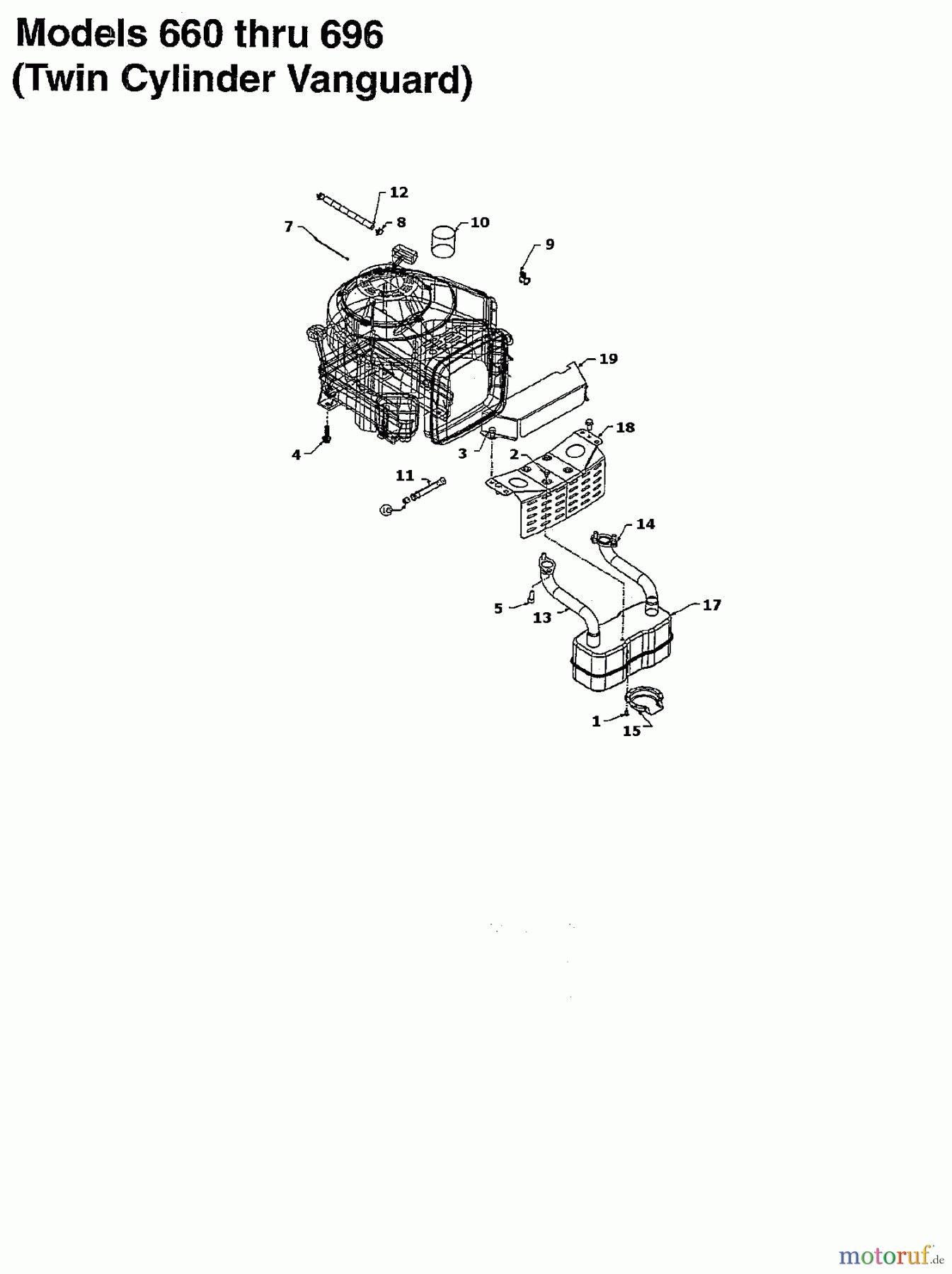  MTD Rasentraktoren B/160 13AM675F678  (1997] Motorzubehör