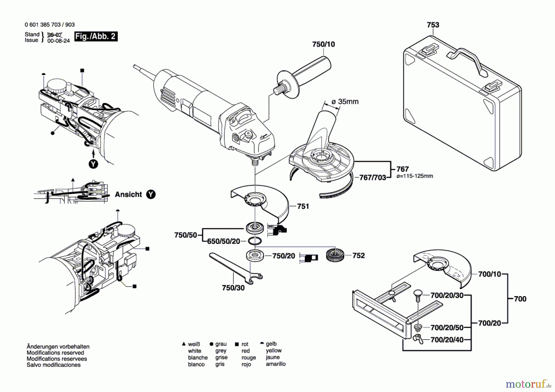  Bosch Werkzeug Winkelschleifer GWS 14-125 CE Seite 2