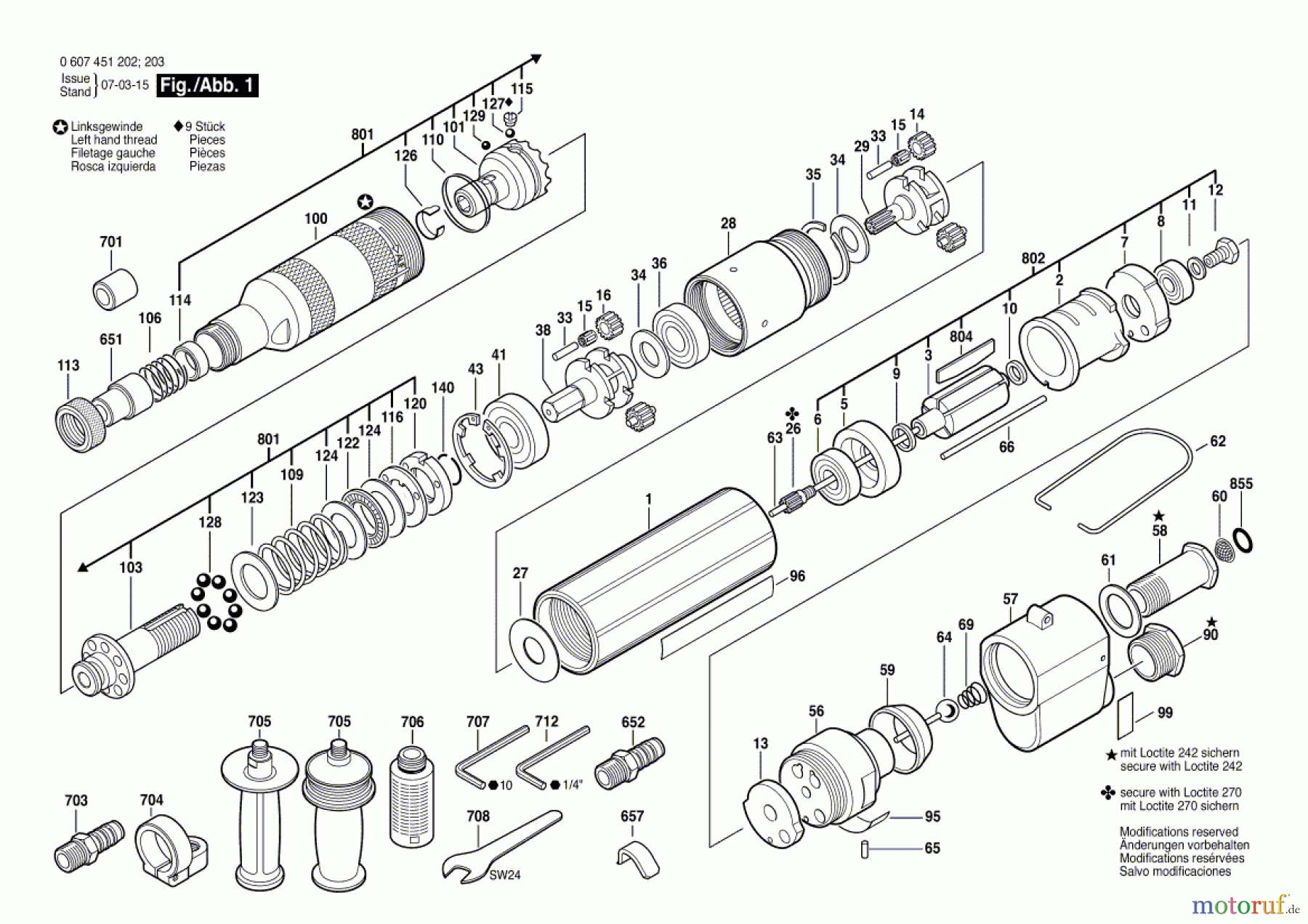  Bosch Werkzeug Pw-Schrauber-Ind 370 WATT-SERIE Seite 1