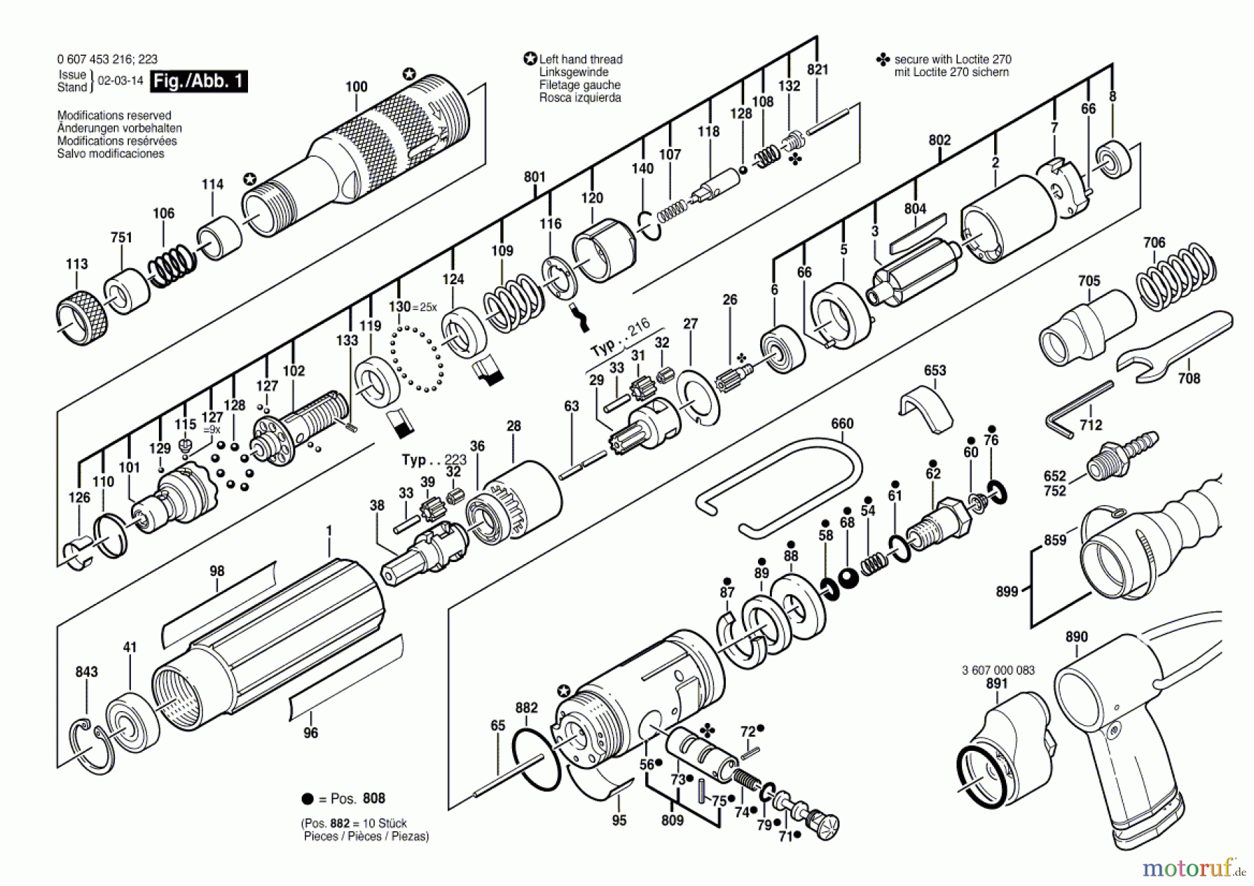  Bosch Werkzeug Pw-Schrauber-Ind 180 WATT-SERIE Seite 1