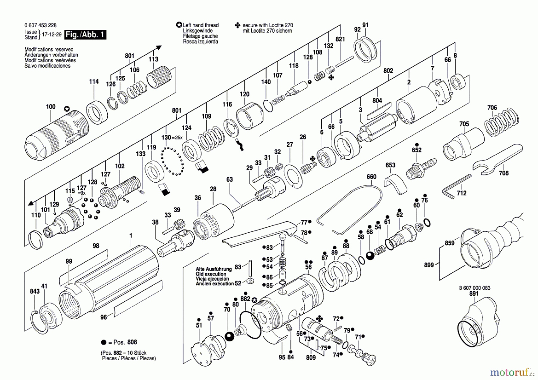  Bosch Werkzeug Pw-Schrauber-Ind 180 WATT-SERIE Seite 1