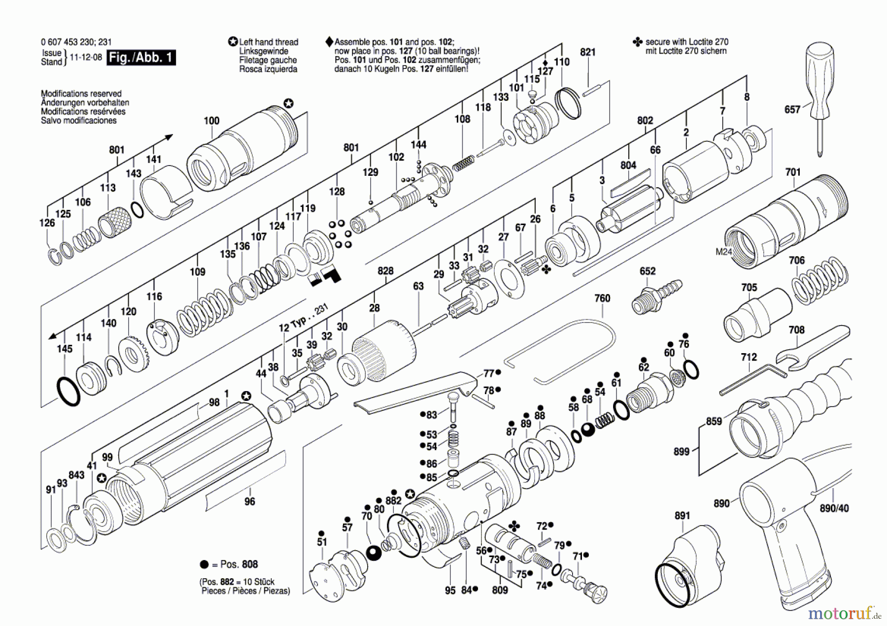  Bosch Werkzeug Pw-Schrauber-Ind 180 WATT-SERIE Seite 1