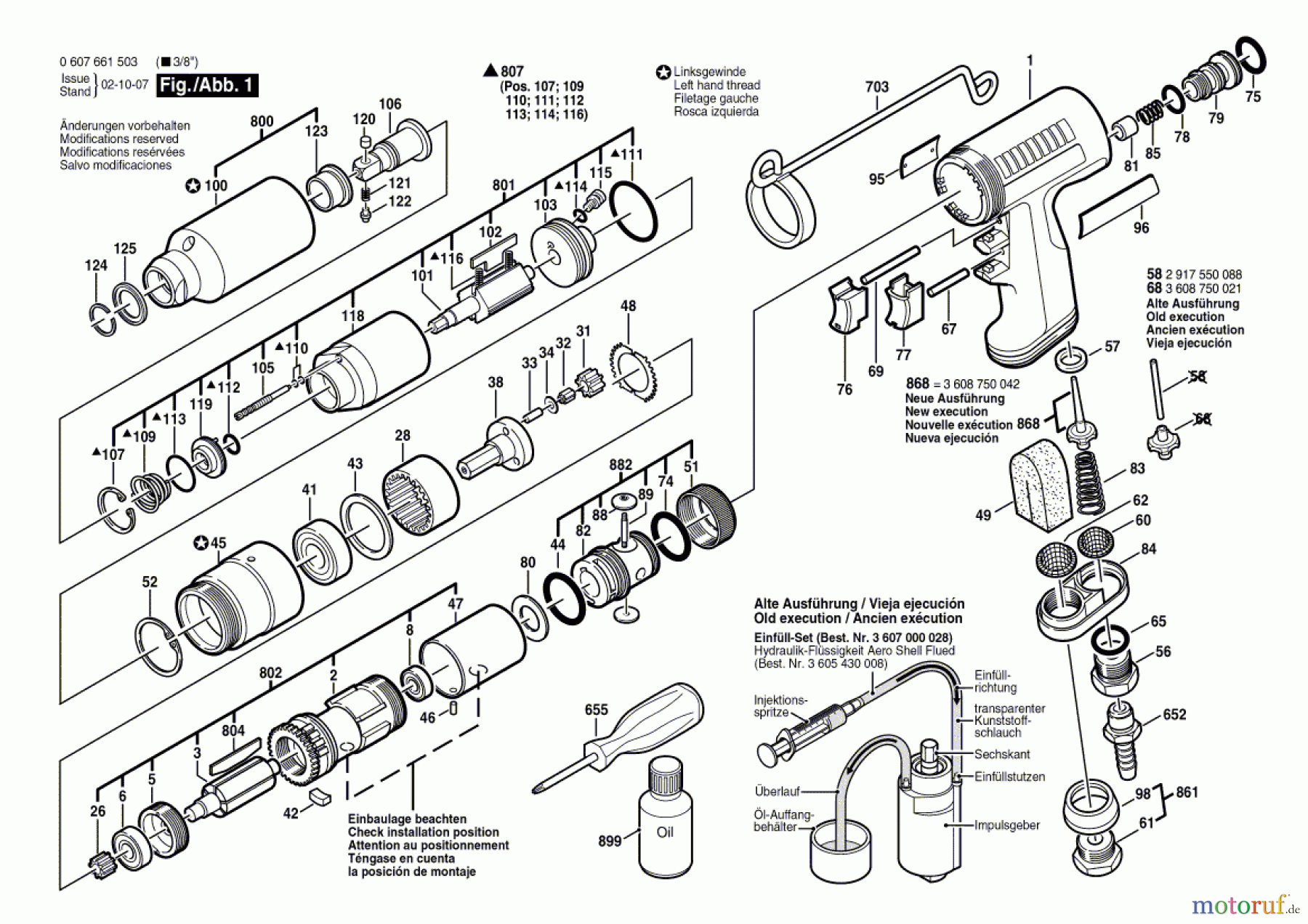  Bosch Werkzeug Pw-Schrauber-Ind 400 WATT-SERIE Seite 1