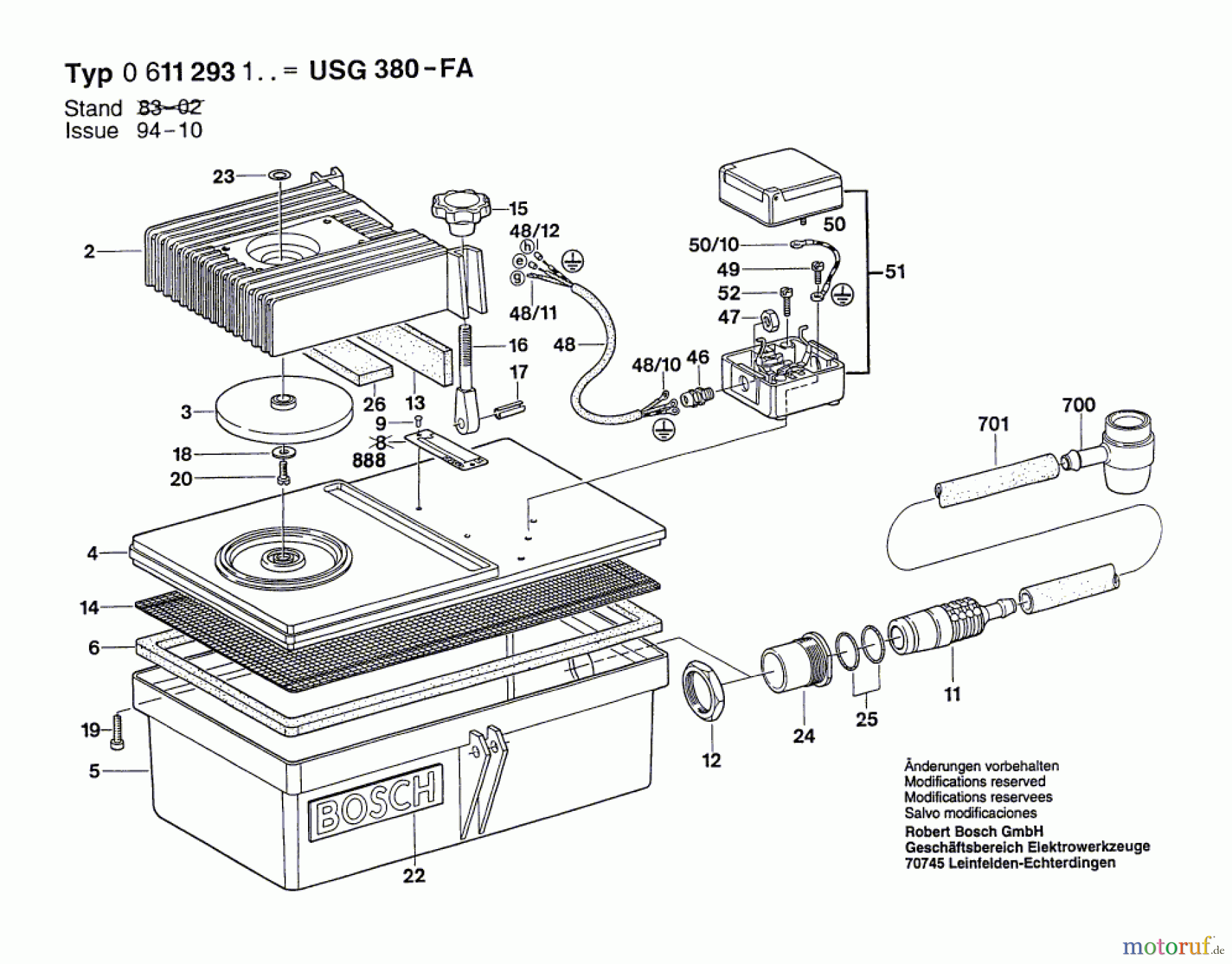  Bosch Werkzeug Gw-Sauggebläse USG 380 FA Seite 2