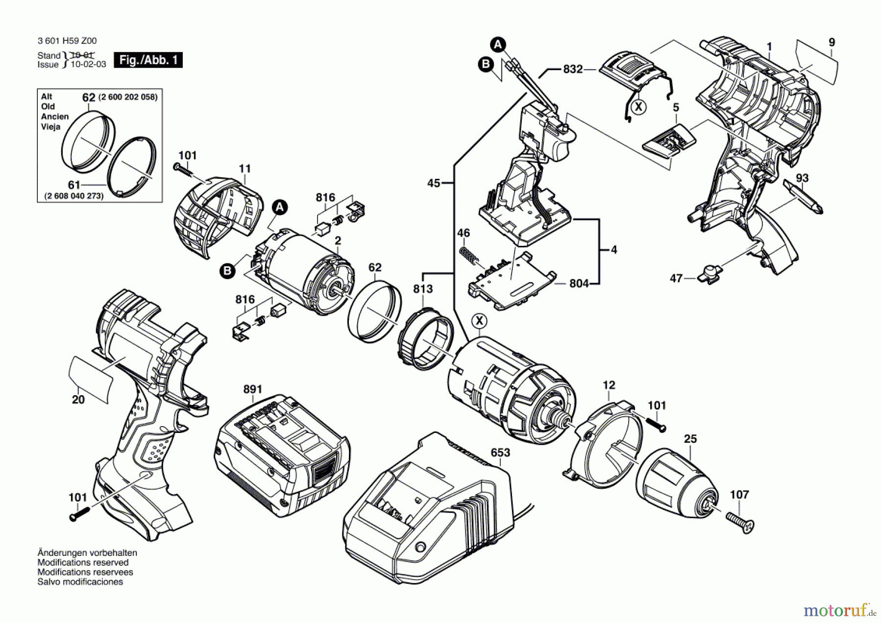  Bosch Akku Werkzeug Akku-Schlagbohrschrauber IDI 245 LI Seite 1