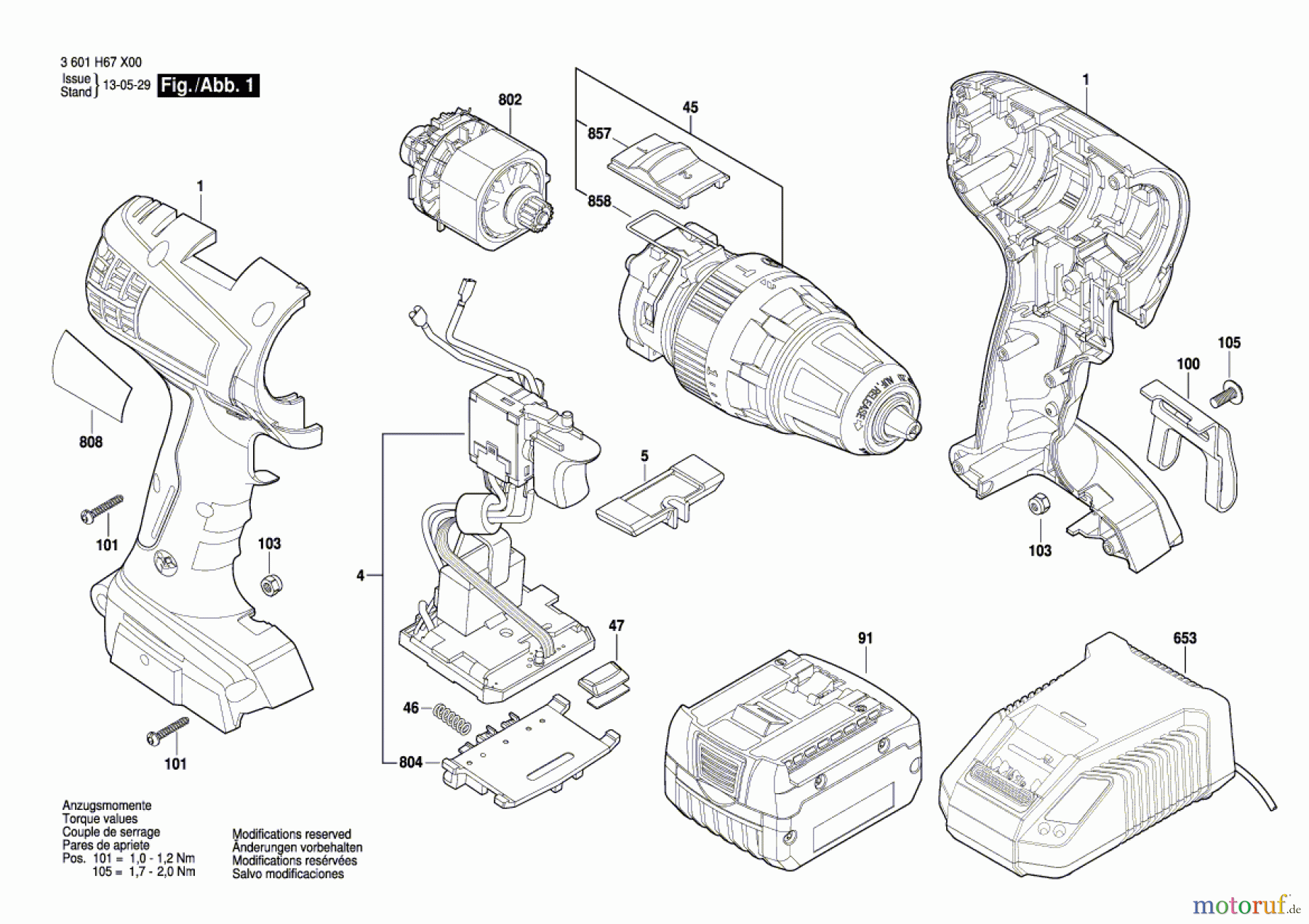  Bosch Akku Werkzeug Akku-Schlagbohrschrauber BA 14-A COMPACT COMBI Seite 1