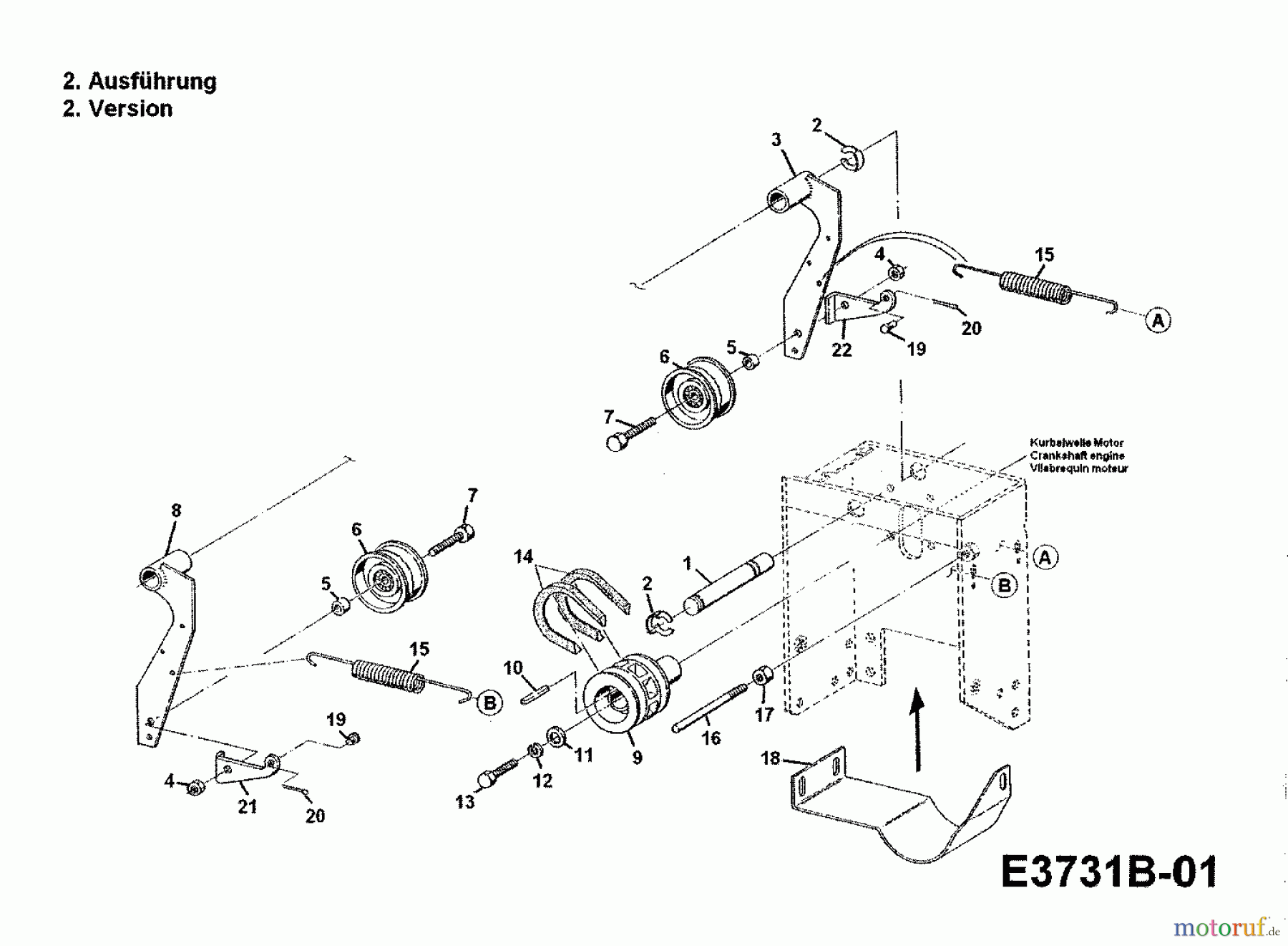  Gutbrod Einachser G 650 56A-650-604  (1998) Fahrantrieb, Zapfwellenantrieb