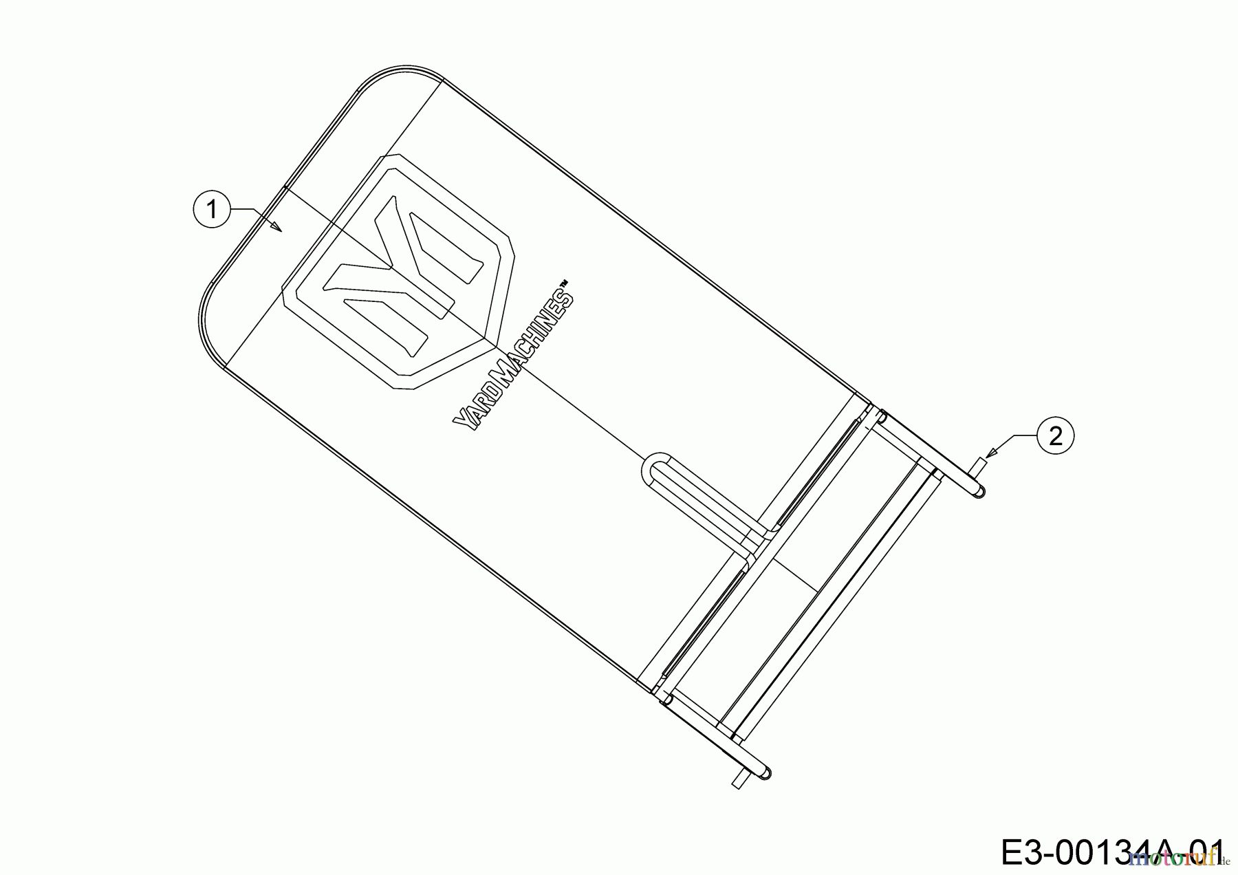  MTD Motormäher Yard Machines 21
