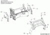Wolf-Garten A 4200 11A-LOSC650 (2018) Listas de piezas de repuesto y dibujos Rear baffle, Handle bracket from 05/01/2018