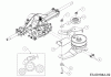 Verts Loisirs VL 96 T 13I276KF617 (2018) Listas de piezas de repuesto y dibujos Bracket gearbox, Bracket tension pulley