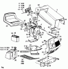 MTD EH/165 13CO798N678 (1999) Listas de piezas de repuesto y dibujos Engine hood 1-Style
