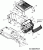 MTD RS 120/96 13D1450F600 (2007) Listas de piezas de repuesto y dibujos Engine hood 0-Style