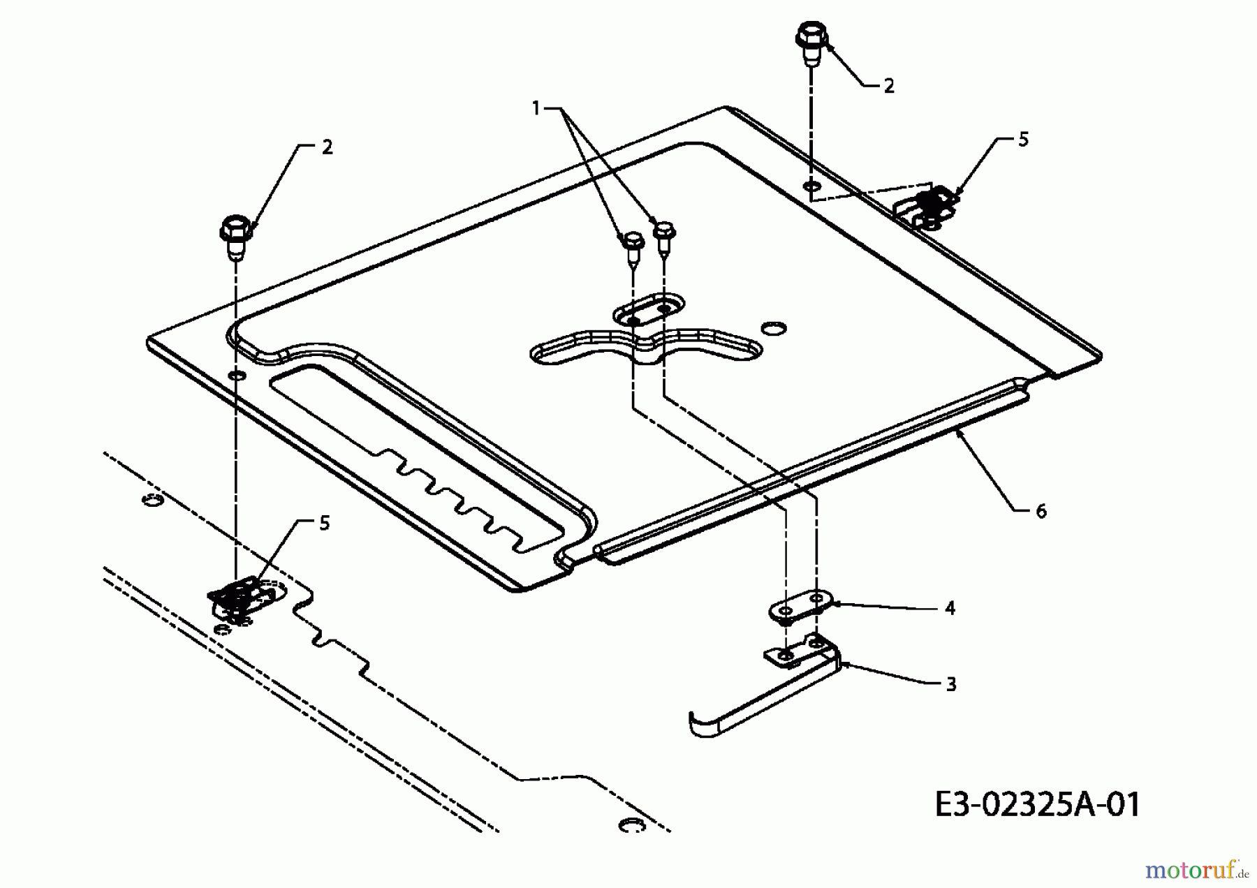  Edenparc Rasentraktoren Edenparc 135/96 13BA663F608  (2004) Schaltschema