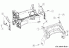Wolf-Garten A 4600 11A-TOSC650 (2017) Listas de piezas de repuesto y dibujos Rear baffle