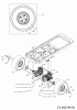 Cub Cadet RZT 42 17AE2ACG603 (2009) Ersatzteile Fahrantrieb, Räder hinten 18x8,5-8
