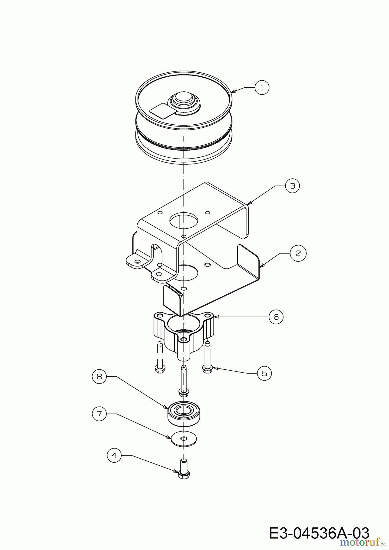  Gutbrod Rasentraktoren ELX 127 SAL-SK 13AF90GP690  (2009) Variator