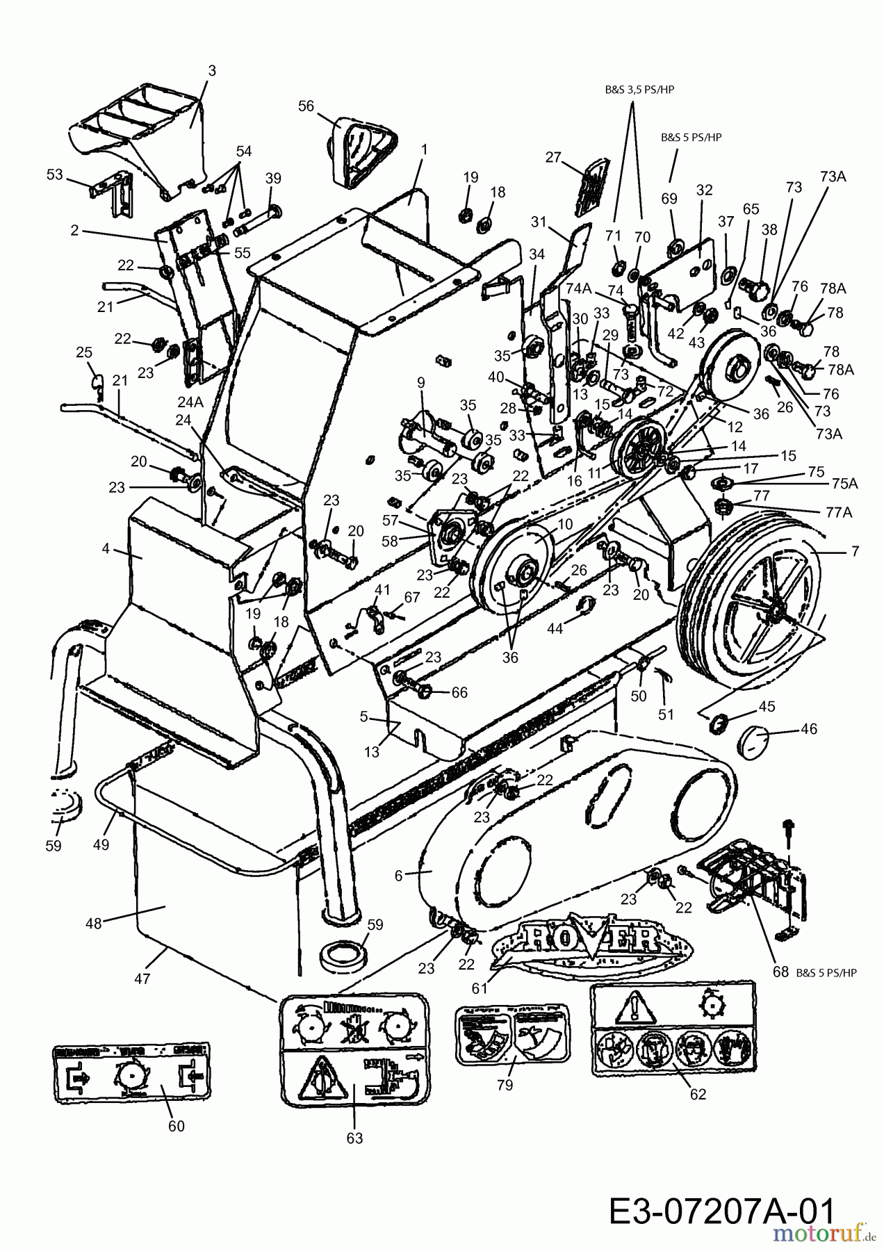  Häcksler Chip-N-Shred 898117  (2009) Fahrantrieb