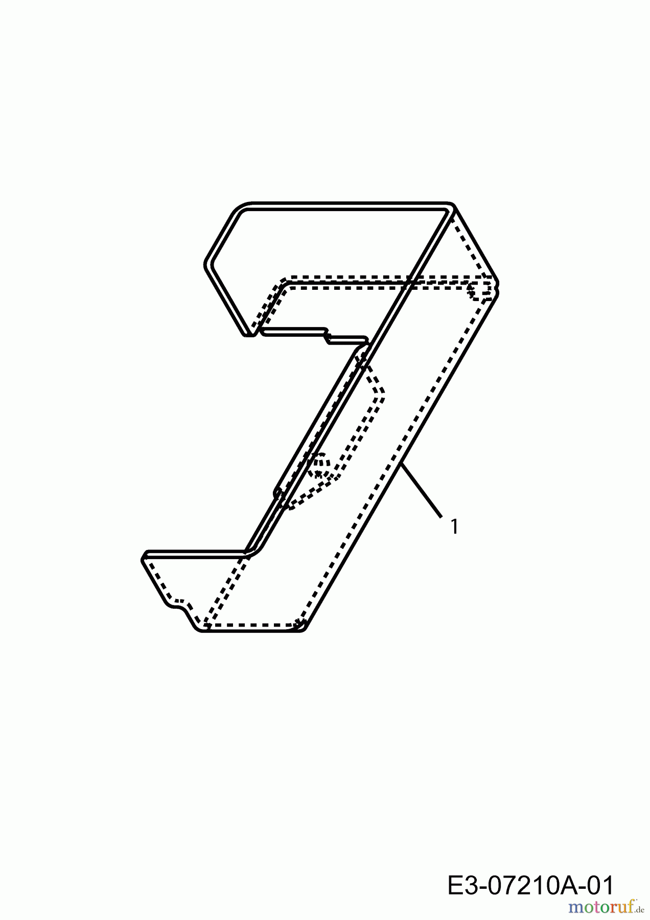  Craftsman Rasentraktoren LT 2000 (Hersteller MTD) 13AJ77SG699  (2011) Abdeckung Sitzschalter