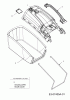 MTD 46 EHQ 18A-J1H-616 (2012) Ersatzteile Grasfangsack