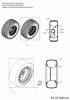 Cub Cadet GTX 2100 14A-3GE-603 (2012) Ersatzteile Räder 16x6.5 / 23x10.5 ab 03.08.2010 bis 08.08.2011