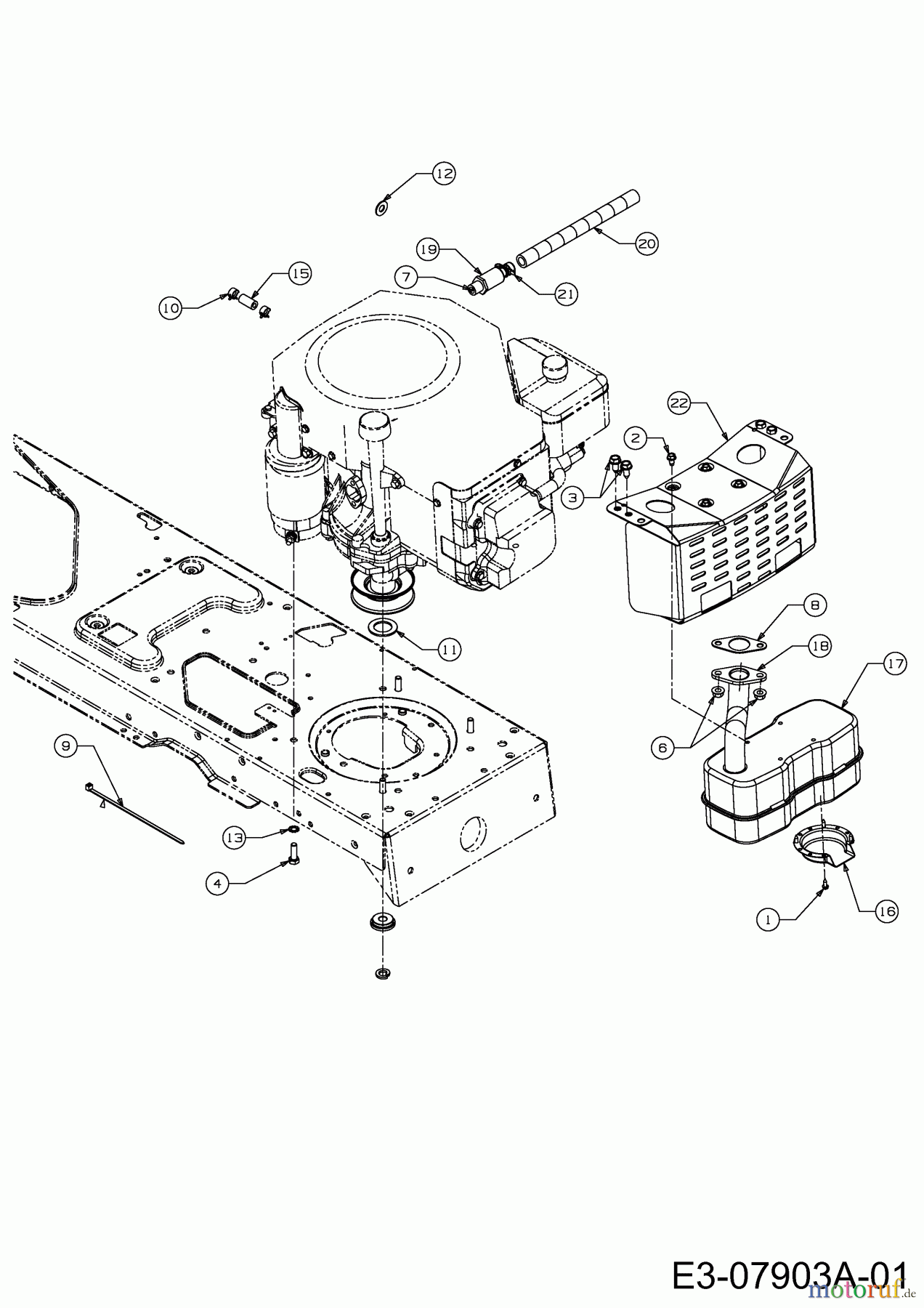  Yard-Man Rasentraktoren X 604 G 13AX604G643  (2002) Motorzubehör