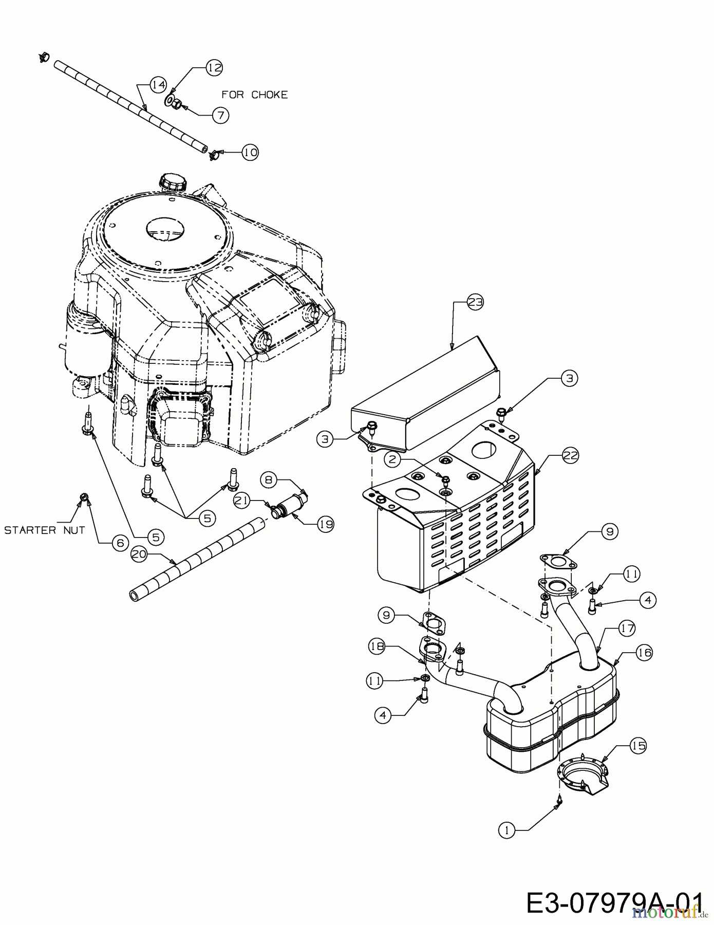  MTD Rasentraktoren SE 160 AT 13A7508E678  (2002) Motorzubehör