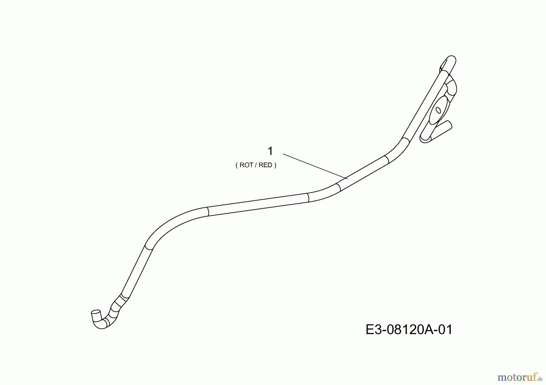  Mastercut Motormäher MC 46 11A-TAM8659  (2013) Bremsbügel