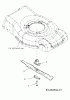 Cub Cadet CC 46 MH 11A-70FQ603 (2013) Ersatzteile Messer, Messeraufnahme