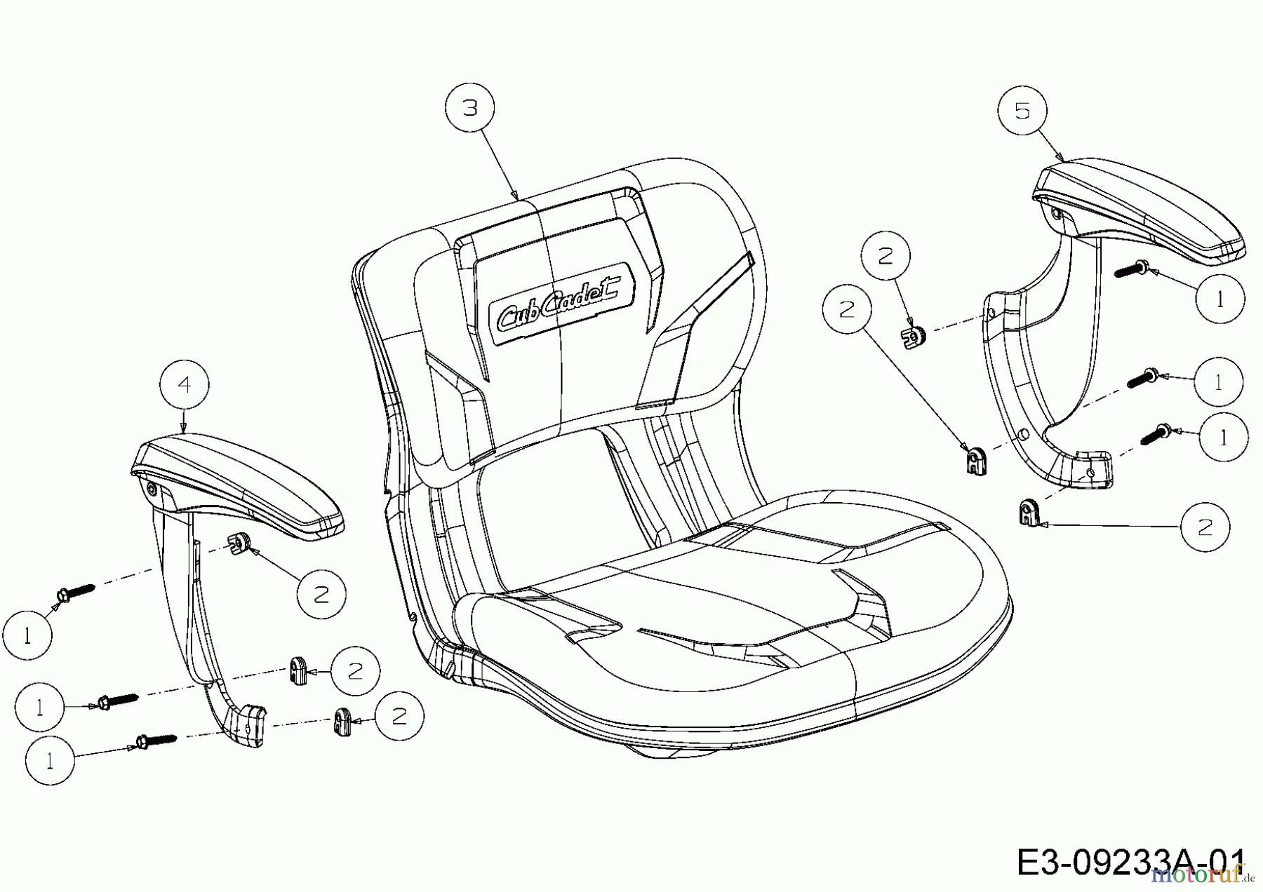  Cub Cadet Rasentraktoren LX 46