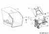Wolf-Garten S 4600 11A-TO5N650 (2016) Listas de piezas de repuesto y dibujos Grass bag, Rear flap, Rear baffle