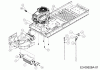 Cub Cadet RZT L 42 17BMCACS603 (2016) Ersatzteile Choke- und Gaszug, Motorzubehör