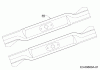 MTD LT 107 EXTB 13HT76KG682 (2017) Spareparts High lift blade