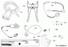 Robomow RC312 (White) PRD7012BW (2016) Ersatzteile Kabel, Kabelanschluß, Regensensor, Werkzeug