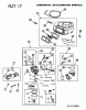 Cub Cadet RZT 17 17BA5A4G603 (2005) Ersatzteile Luftfilter, Vergaser