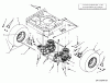 Cub Cadet RZT 42 17BA5B4G603 (2006) Ersatzteile Fahrantrieb, Räder