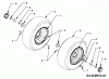 Cub Cadet HDS 3185 14A-665-603 (1999) Ersatzteile Räder vorne