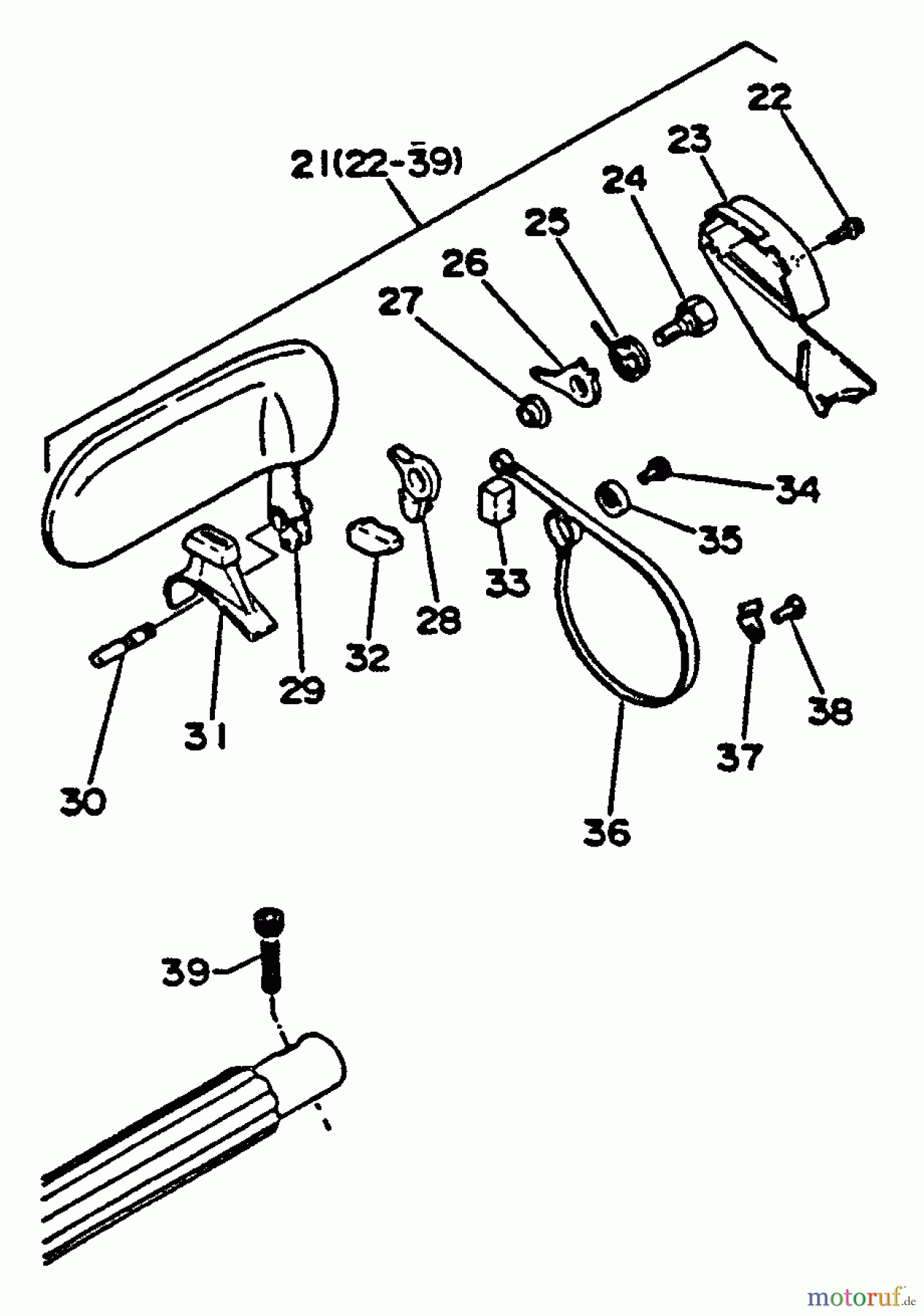  Echo Sägen, Kettensägen CS-550EVLP - Echo Chainsaw Chain Brake