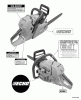 Echo CS-600P - Chainsaw, S/N: C03704001001 - C03704999999 Ersatzteile Labels