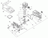 Echo CSG-680 - Chainsaw, Ersatzteile Engine, Crankcase, Cylinder Cover