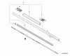 Echo PPF-235ES - Pole Saw / Pruner, S/N: S64437001001 - S64437999999 Pièces détachées Main Pipe Assembly, Driveshaft