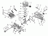 Echo QV-6700 Ersatzteile Engine, Crankcase, Cylinder, Piston