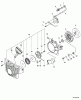 Echo QV-680 - Quick Vent Chain Saw, S/N: C03403001001 - C03403999999 Listas de piezas de repuesto y dibujos Starter, Ignition, Flywheel