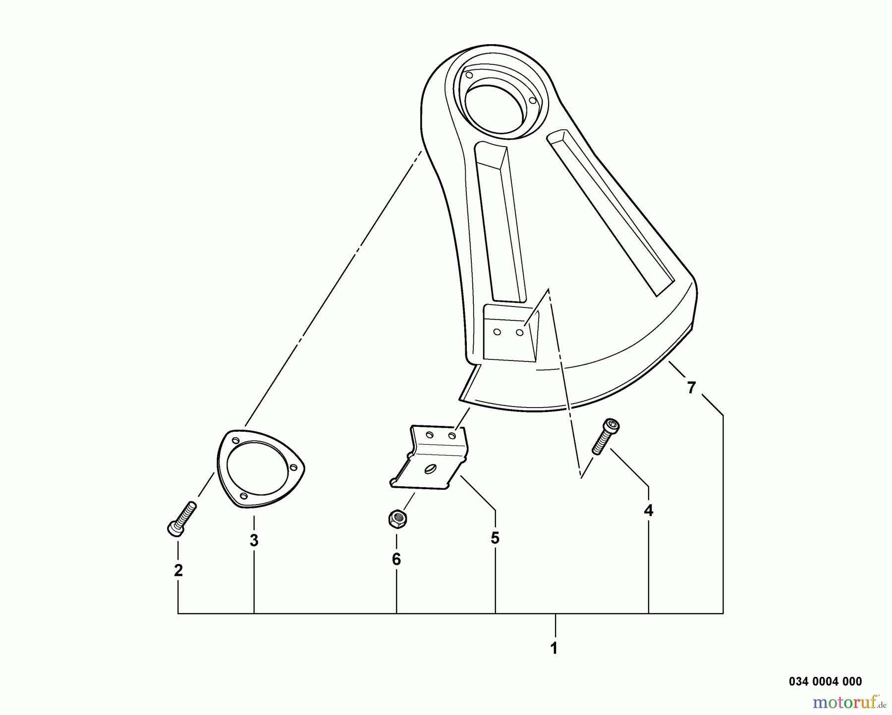  Echo Trimmer, Faden / Bürste SRM-225SB - Echo String Trimmer, S/N: S79513001001 - S79513999999 Debris Shield - Plastic