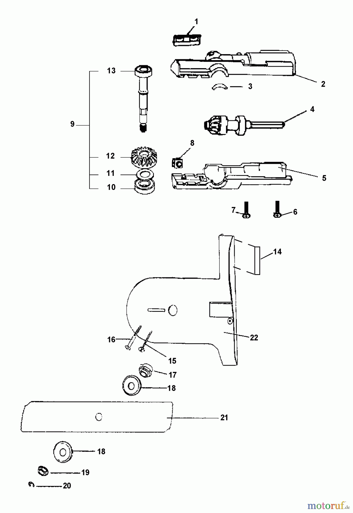  Echo Sägen Zubehör 99946400040 - Echo Hedger Accessory Hedger Accessory