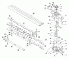 Echo 99946400060 - Hedge Trimmer Attachment Listas de piezas de repuesto y dibujos Gear Case, Blades