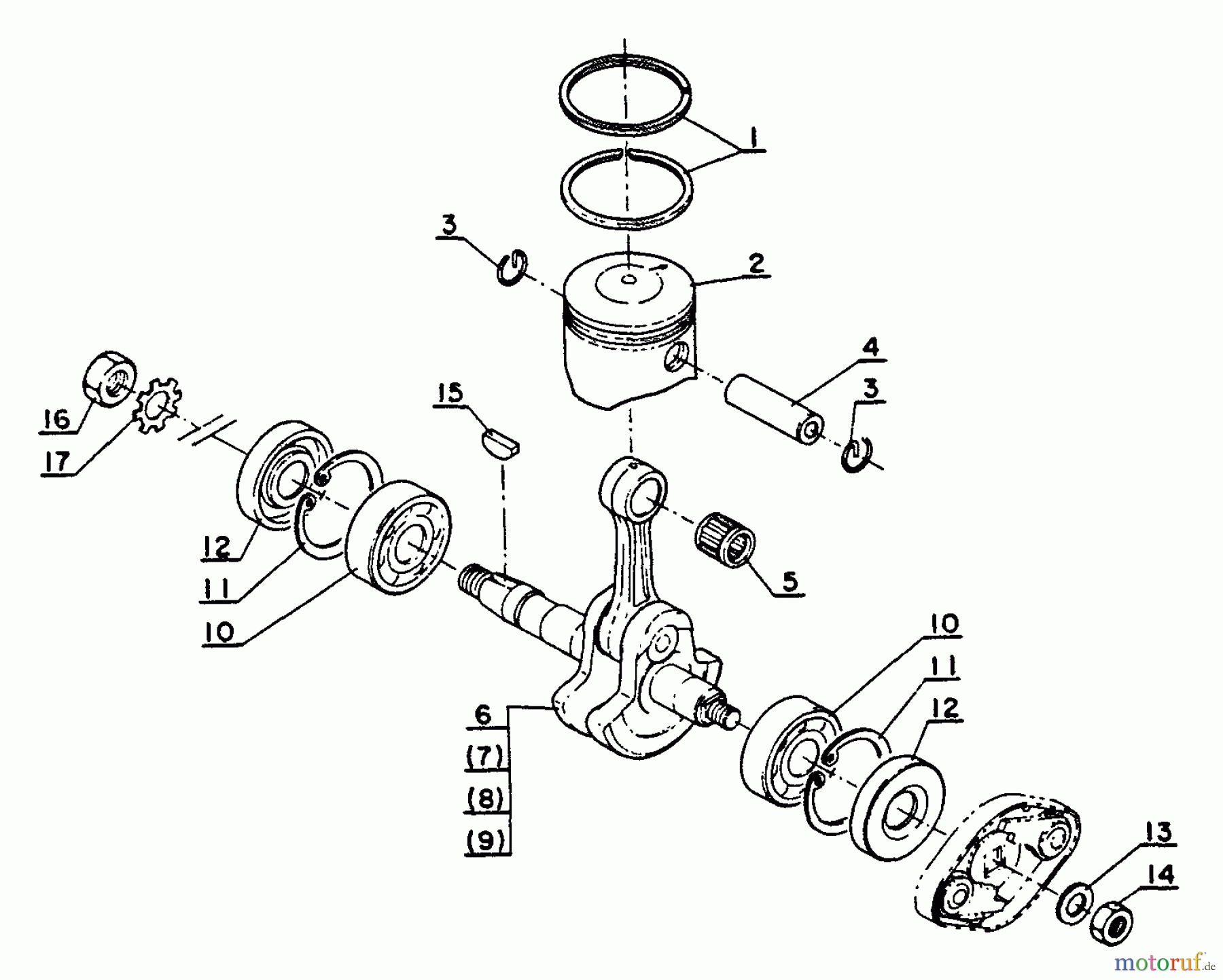Echo Trimmer, Faden / Bürste SRM-302ADX - Echo String Trimmer Bearings, Crankshaft, Piston