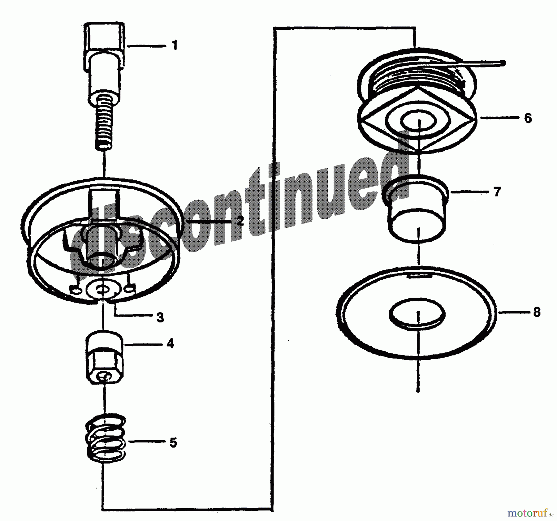  Echo Trimmer Zubehör 21560040A - Echo Semi-Auto Head Assembly Semi-Auto Head Assembly (Style A)