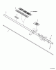 Echo SRM-311S - String Trimmer, S/N:S74512001001 - S74512999999 Ersatzteile Main Pipe Assembly, Solid Driveshaft