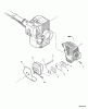 Echo SRM-311U - String Trimmer/Brush Cutter, S/N:02001001 - 02999999 Ersatzteile Exhaust