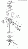 Echo SRM-3800 - String Trimmer (Type 1) Ersatzteile Carburetor  S/N: Type 1 -- 001001 - 040446